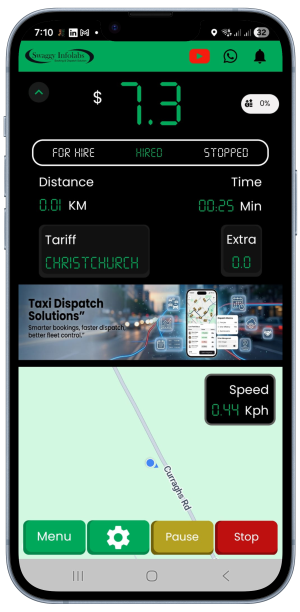 swaggy - infolabs - taxi - dispatch - backend - delivery - uber clone - drier app - taxi meter - gps meter - gps taxi meter